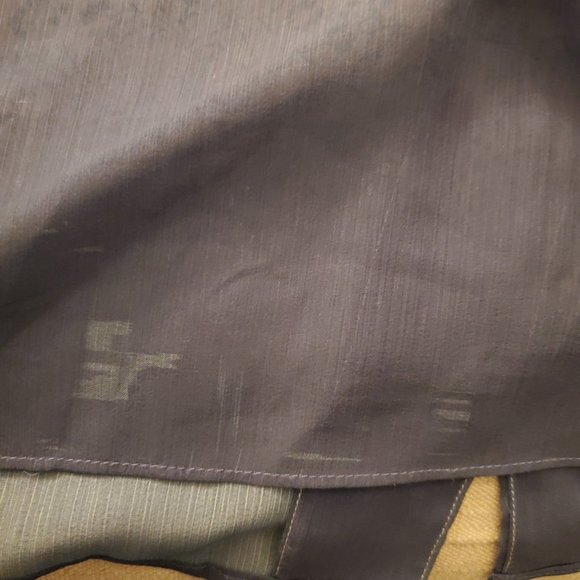 Ecru Blue Light, Airy Boho Floral Chiffon Poet Sleeve Ombre Blouse/Top XS/S - Picture 9 of 9